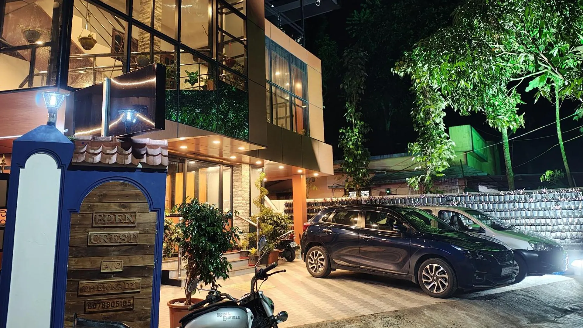 Thekkadys Edencrest Acomodação com café da manhã Índia